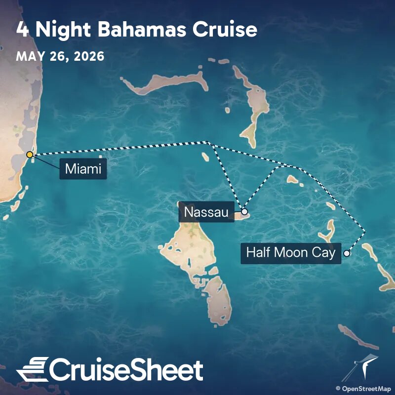 Carnival Magic May 26: Bahamas Cruise