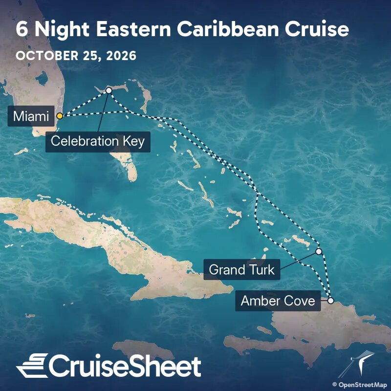 Carnival Magic Oct 25: Eastern Caribbean Cruise from $457