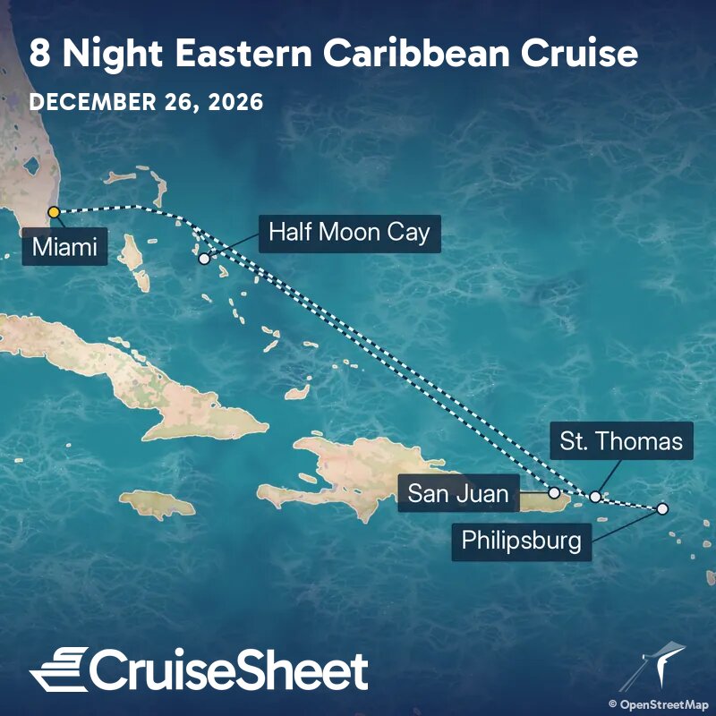 Carnival Magic Dec 26: Eastern Caribbean Cruise from $1,188