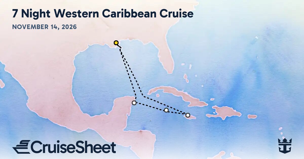 Royal Caribbean Mariner of the Seas Nov 14: Western Caribbean