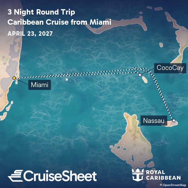 Royal Caribbean Wonder of the Seas Apr 23: Round Trip from Miami Cruise ...