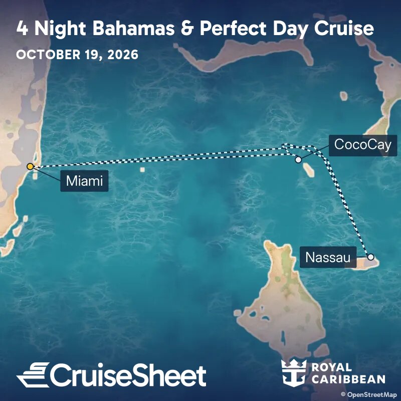 Royal Caribbean Wonder of the Seas Oct 19: Bahamas & Perfect Day Cruise ...
