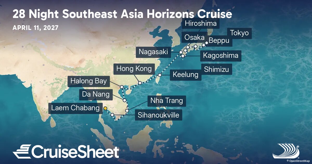 Viking Venus Apr 11: Southeast Asia Horizons Cruise from $20,498